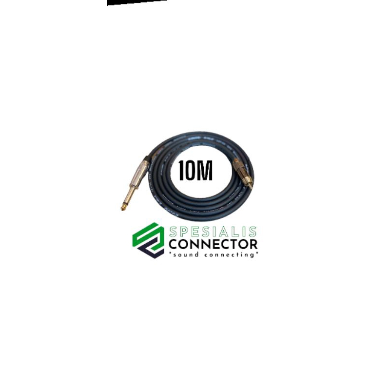 Kabel Audio Rca to akai mono Canare panjang 10 meter