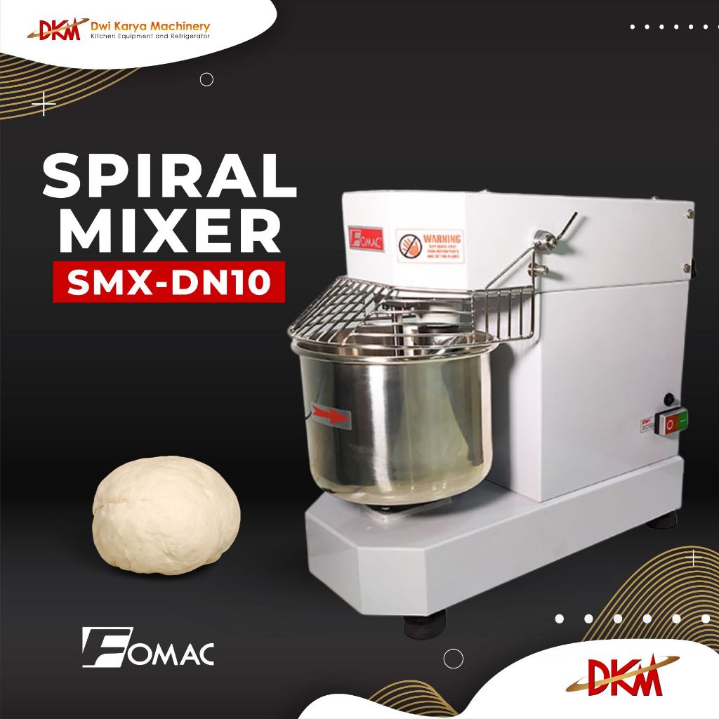 Spiral Mixer Fomac Smx-DN10/Pengaduk Adonan