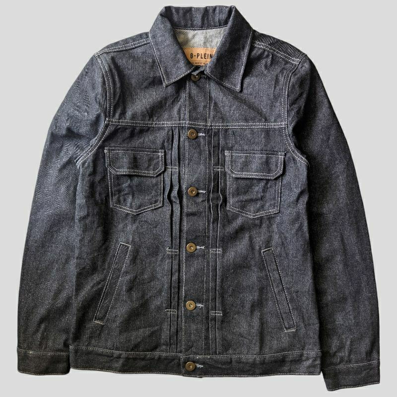 jaket Trucker Denim G - Plein