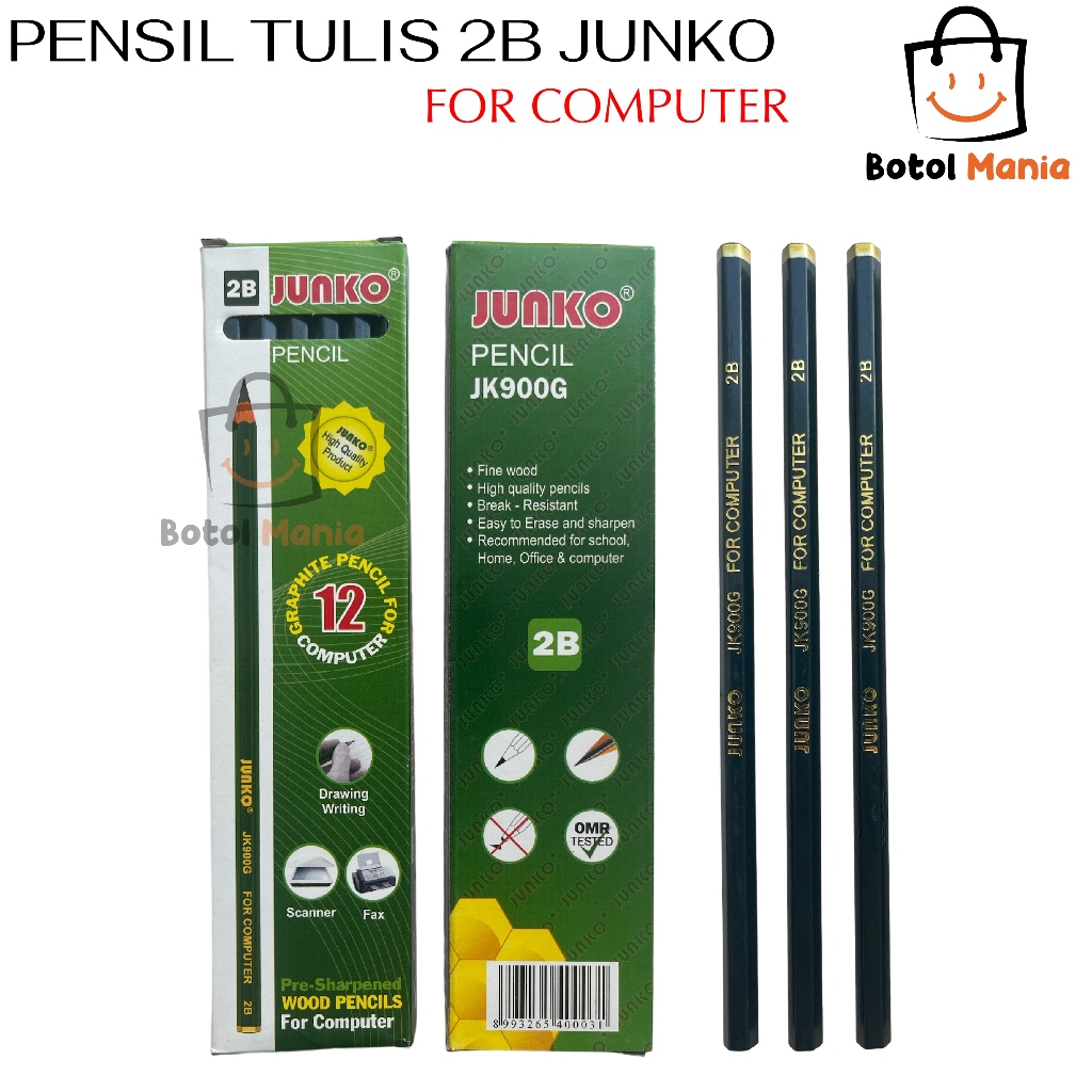 

BM - ATK006 PENSIL JUNKO 2B FOR COMPUTER JK900G (12 PCS)