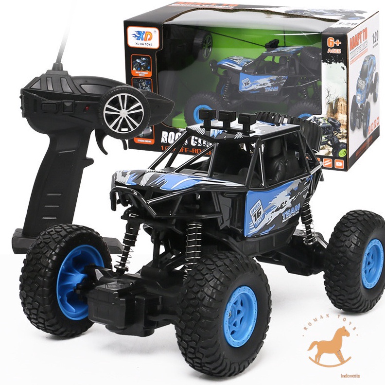 KODE J38P RC Remote Control Mobil Remote Control Rock Climber Crawler Offroad Alloy Material 12 Main