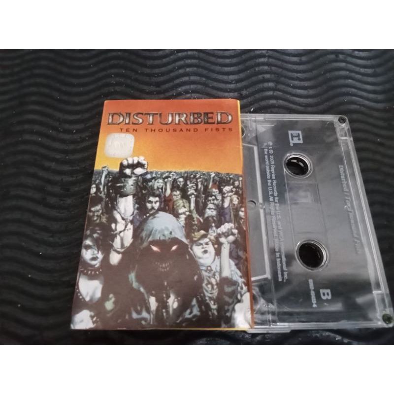 Kaset Pita Tape Disturbed - Ten Thousand Fist - rock