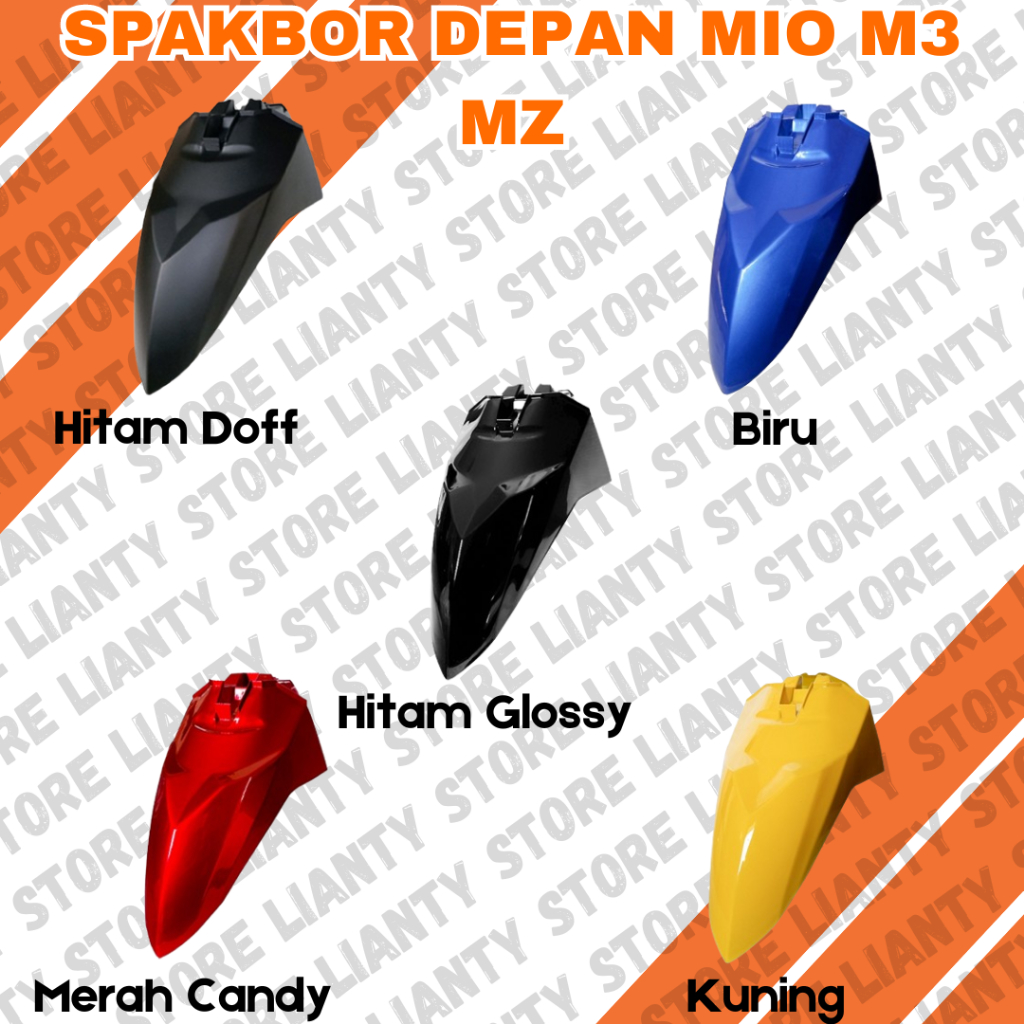 KUALITAS TERJAMIN Spakbor Depan Mio M3 Mio z / Spakbor Slebor Depan Yamaha MIO M3 / Spakbor Ori Yama