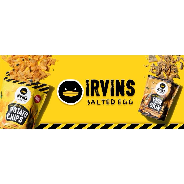Irvins Salted Egg Fish Skin 95gr - Snack Import Singapore