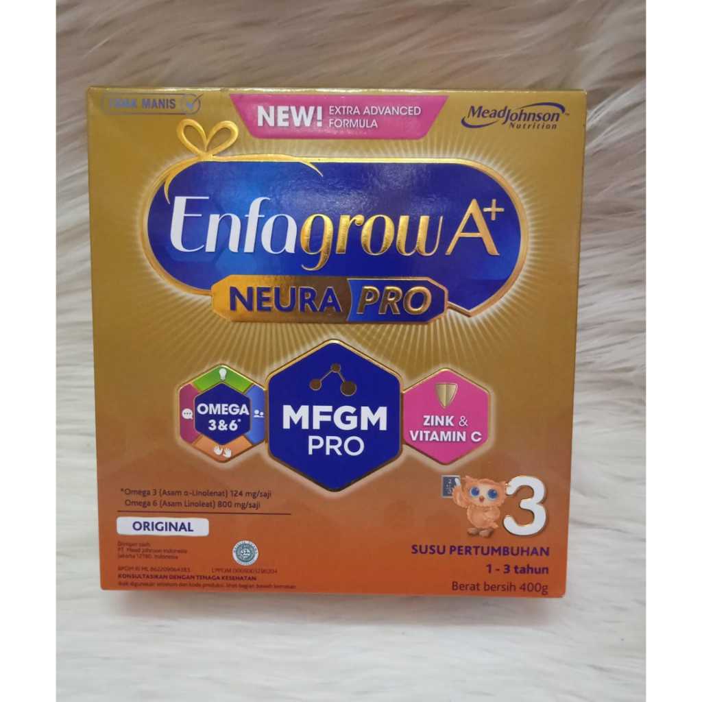 

Enfagrow A+ Neura Pro Tahap 3 1-3Tahun Original 400gr