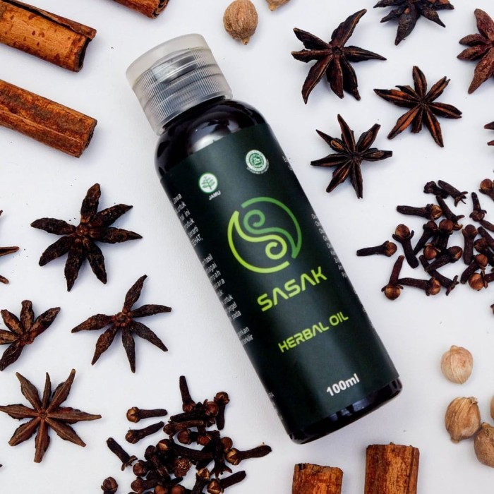 MINYAK SASAK HERBAL OIL 100 ML // BIO SASAK HERBAL TETES MINUM 10 ML