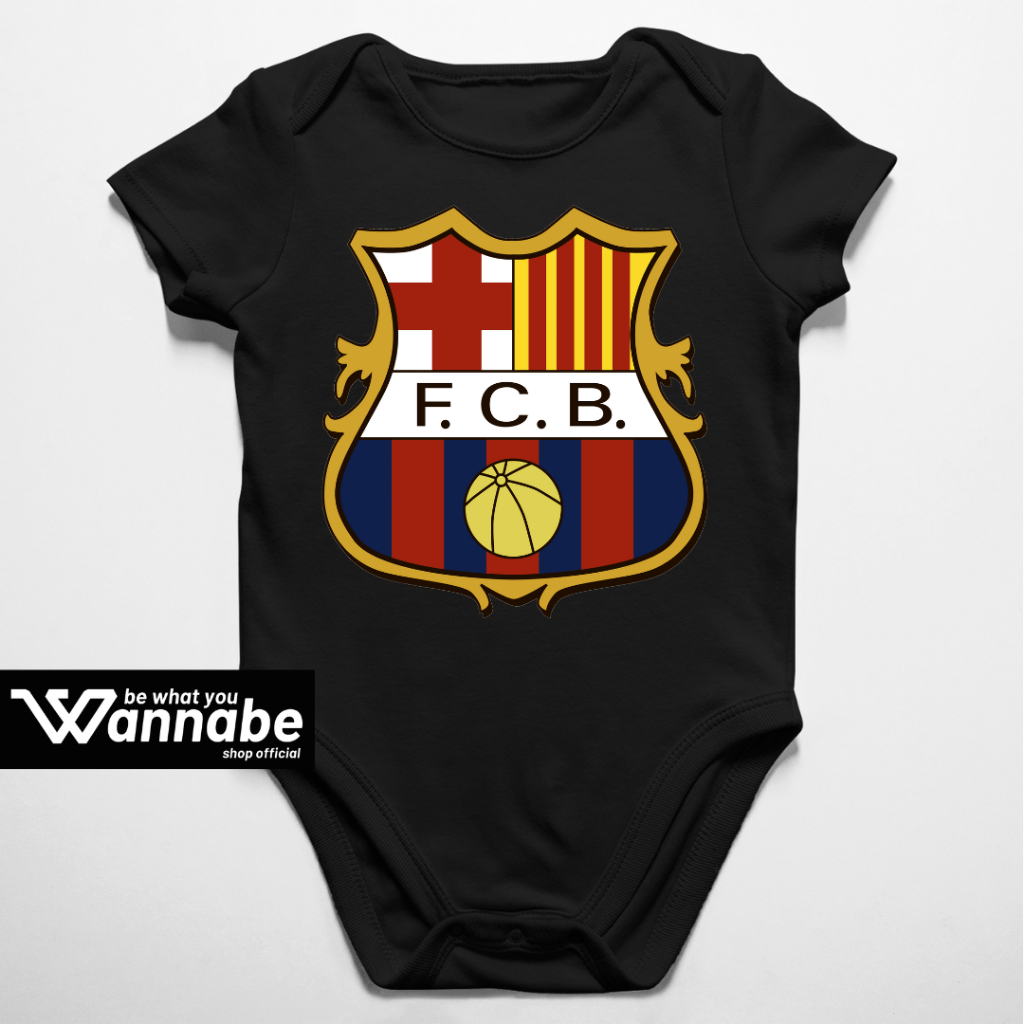 JUMPER BAYI BOLA BARCA OLD LOGO JUMPER LUCU BAJU BAYI PAKAIAN BAYI