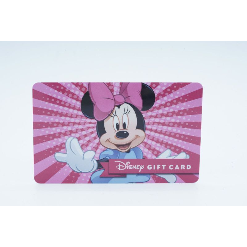 Minnie Mouse Disneyland Disney Gift Card Collection Kartu Koleksi