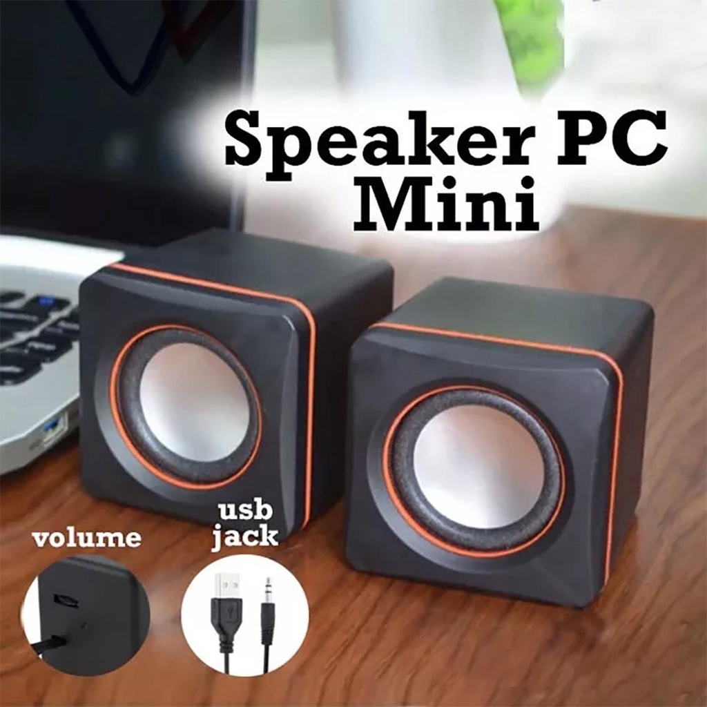 Speaker Laptop / komputer G-101 Left - Right Suara Bagus dan keras