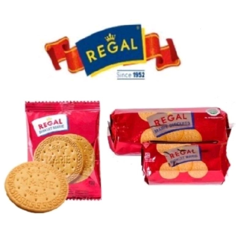 

Regal Biskuit Marie / REGAL Biscuit / Regal Roll Besar Kecil Renceng