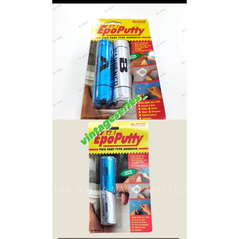 Lem Epo Putty ALTECO PORTING 100 gram Lem Epo Putty Alteco / Epo Putty / Lem porting 50 gram