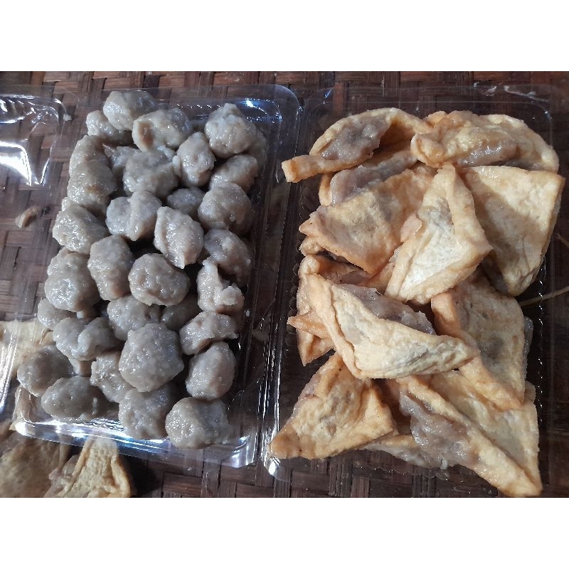 

bakso ayam dan tahu bakso