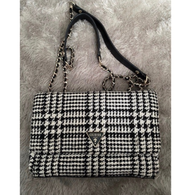 GUESS TWEED BAG (PL)
