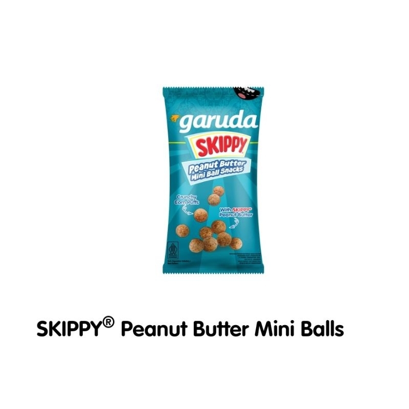 

Garuda Skippy Peanut Butter Mini Ball Snacks 20gr