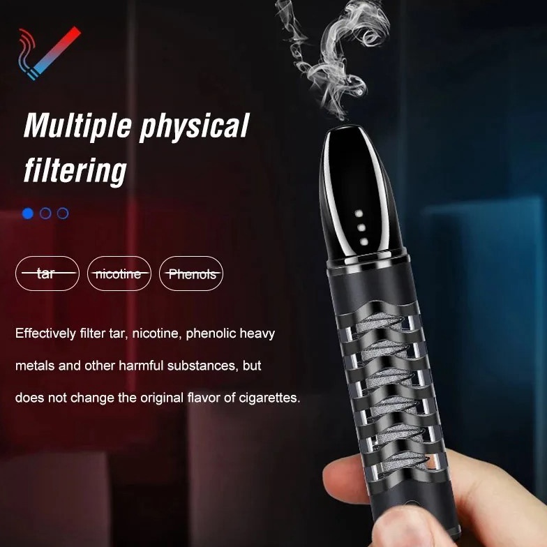 KODE Y86G Asbak Mobil Portable Asbak Rokok Dengan Korek Korek Api With USB Asbak Rokok Organizer Tid