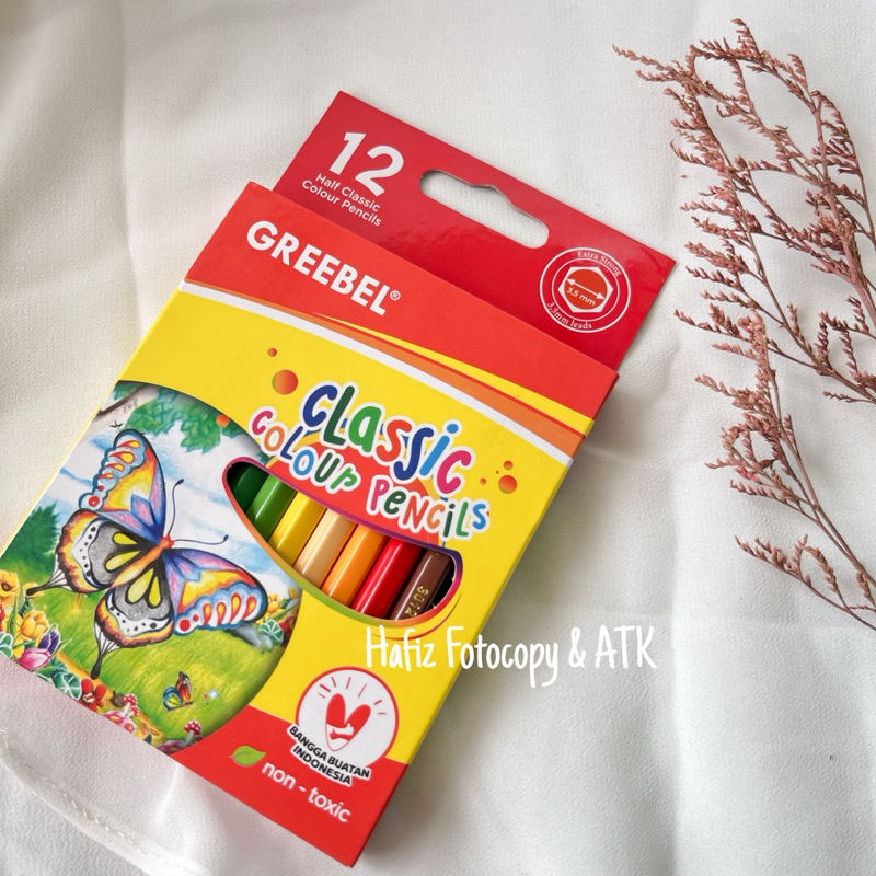 

GREEBEL PENSIL WARNA 12 CLASSIC