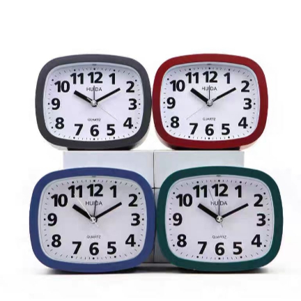 Jam Weker Alarm Aesthetic Warna Jam Meja Alarm 8342A
