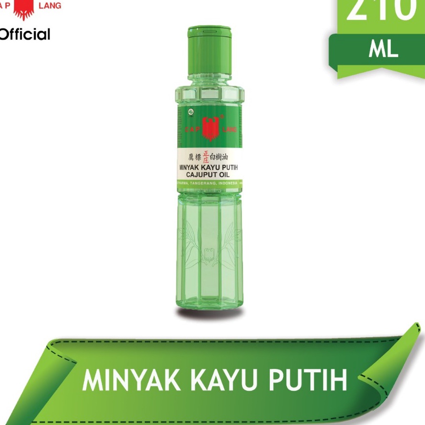 

Eksklusif Cap Lang MINYAK KAYU PUTIH 21 ML