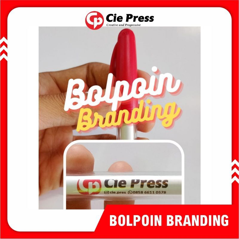 

BOLPOIN BLOCKNOTE BRANDING DESAIN CUSTOM FULLCOLOR