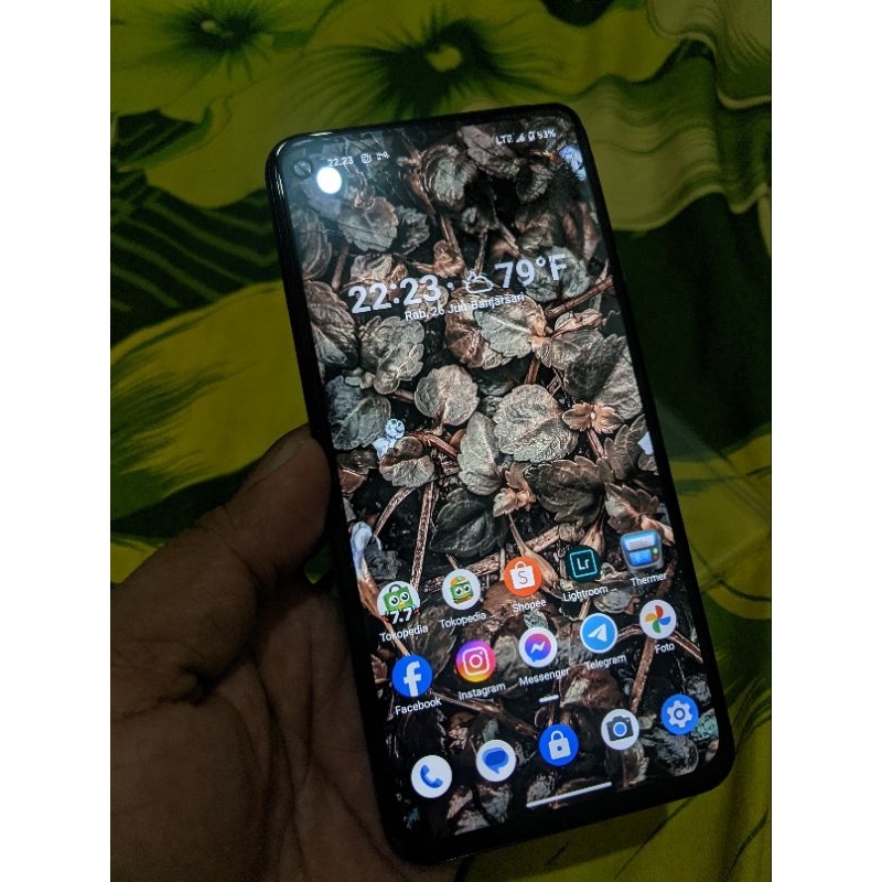 Pixel 4a 5G 128gb minus retak layar normal