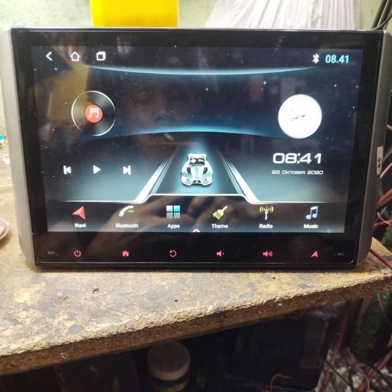 Head unit android 10 inch oem xpander