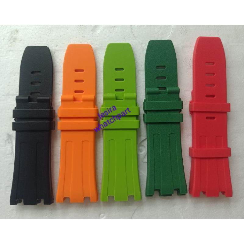 Tali Jam Tangan AP Audemars Piguet Strap Jam Tangan Rubber Silicon AP