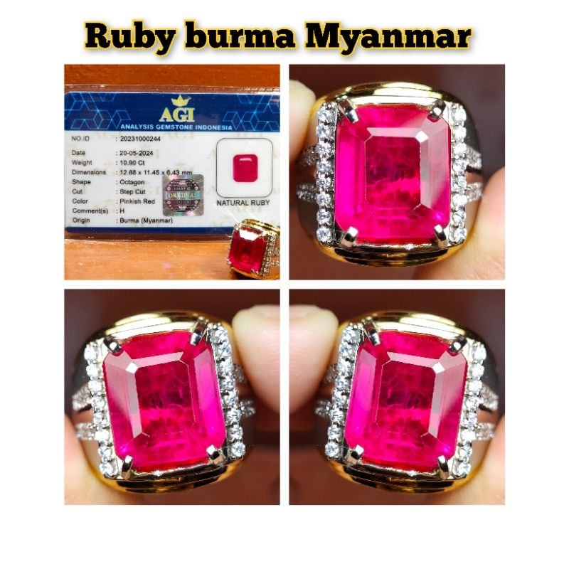 BATU RUBY BURMA ORIGIN MYANMAR
