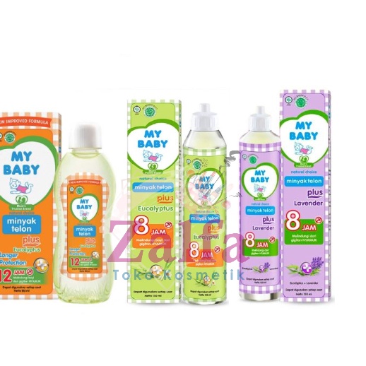 

HJ6 My Baby Minyak Telon Plus Eucalytus Lavender Longer Protection 9ml