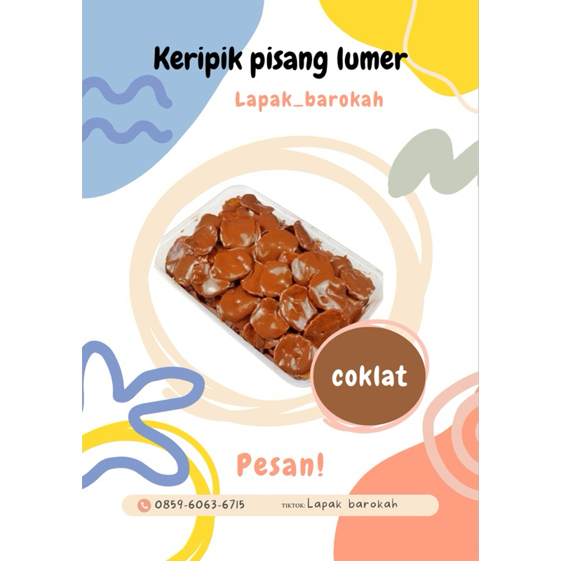 

keripik pisang lumer by lapak barokah