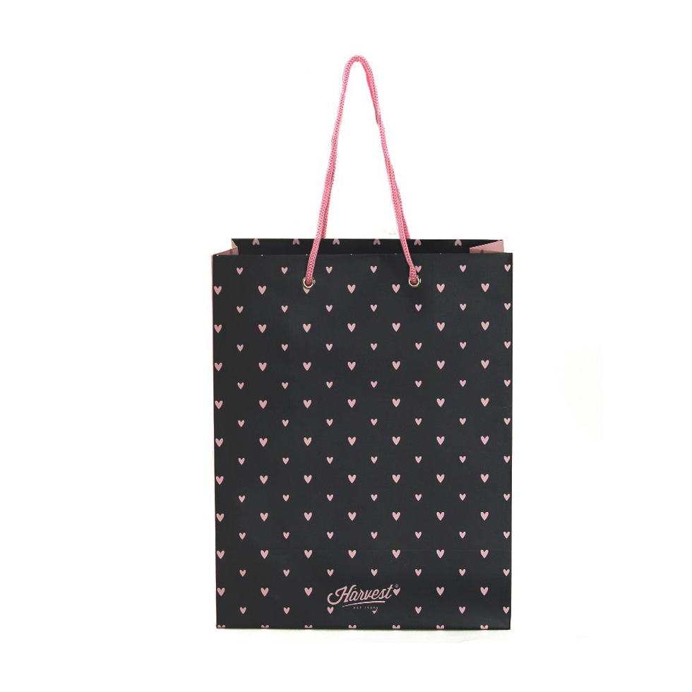

BIG SALE Paper Bag Tropical Heart
