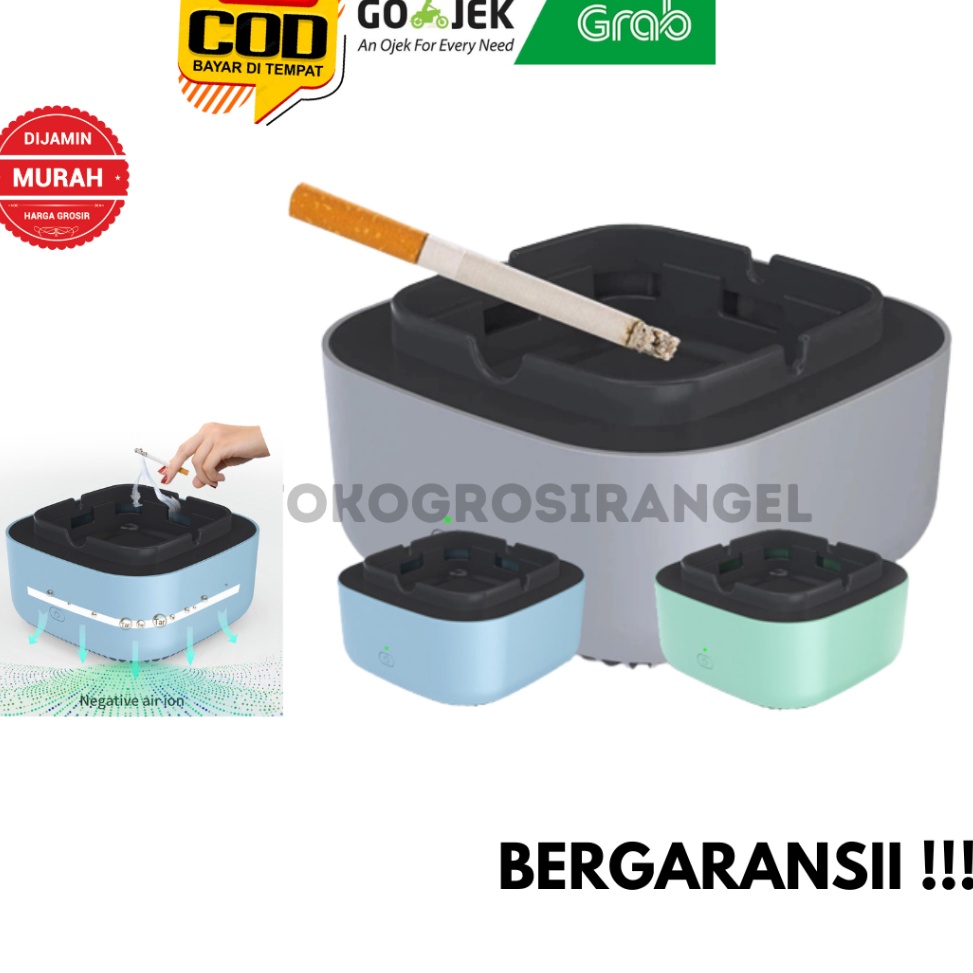 KODE M56G Asbak Rokok Penghisap Asap Pembersih Udara Air Purifier Filter 3v