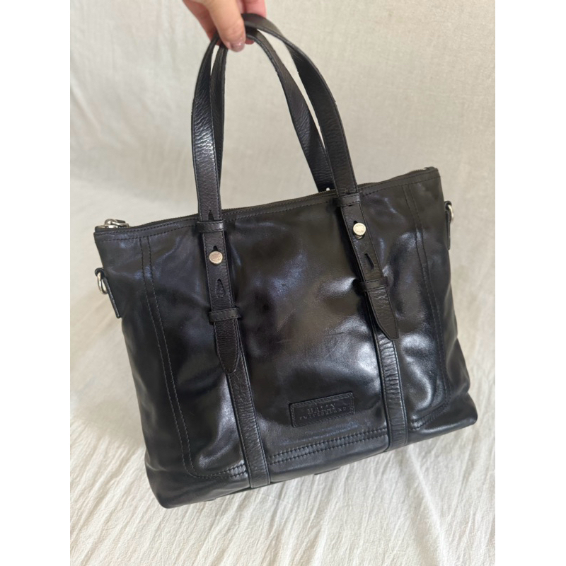 BALLY* LEATHER TOTE BAG PRELOVED