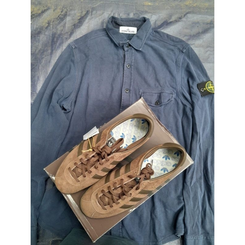 paket hemat Adidas + overshirt stone island