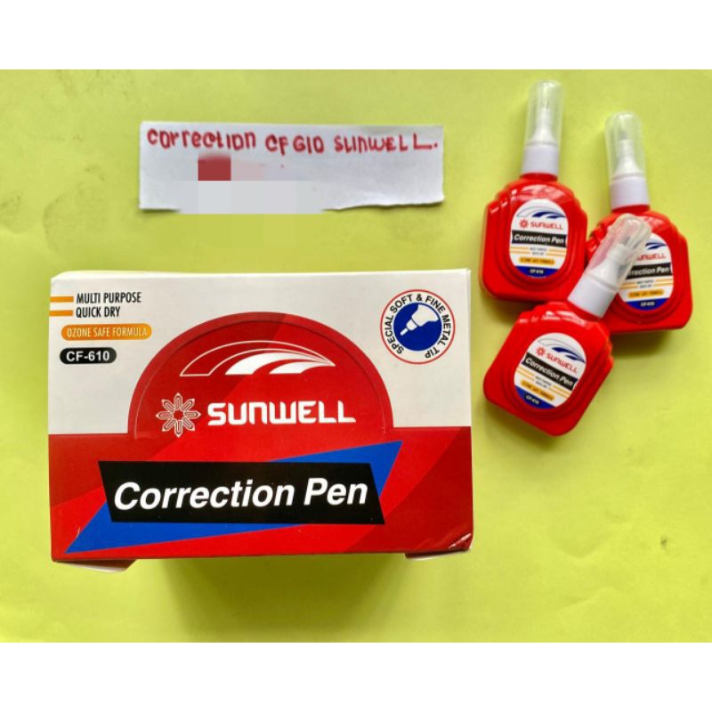 

CORRECTION PEN CAIR CF-610 SUNWELL/ TIPE X CAIR