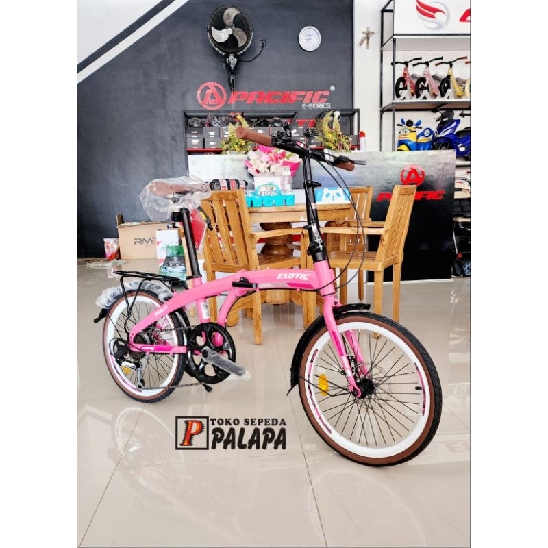 SEPEDA LIPAT 20 EXOTIC 2026 AR SELI FOLDING BIKE By Pacific