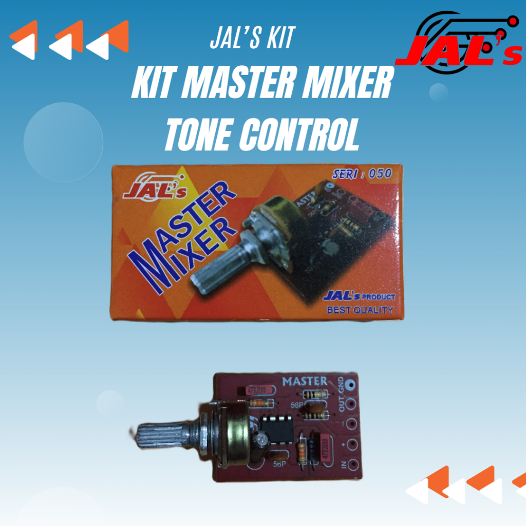 Kit Tone Control Master Mixer 1 Potensio Jals