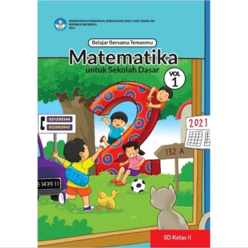 BELAJAR BERSAMA TEMANMU MATEMATIKA KELAS 2  VOL 1 KURIKULUM MERDEKA