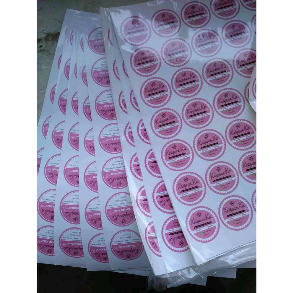 

STIKER LABEL MAKANAN