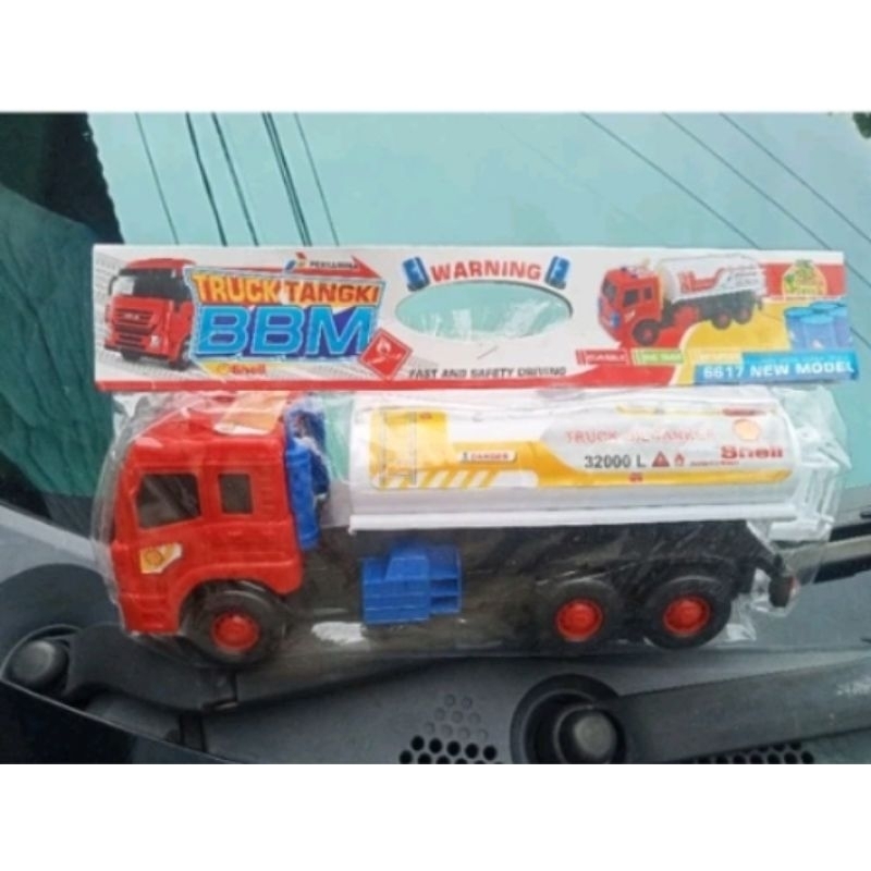 Mainan Anak Laki Laki Truk Tangki Pertamina Besar