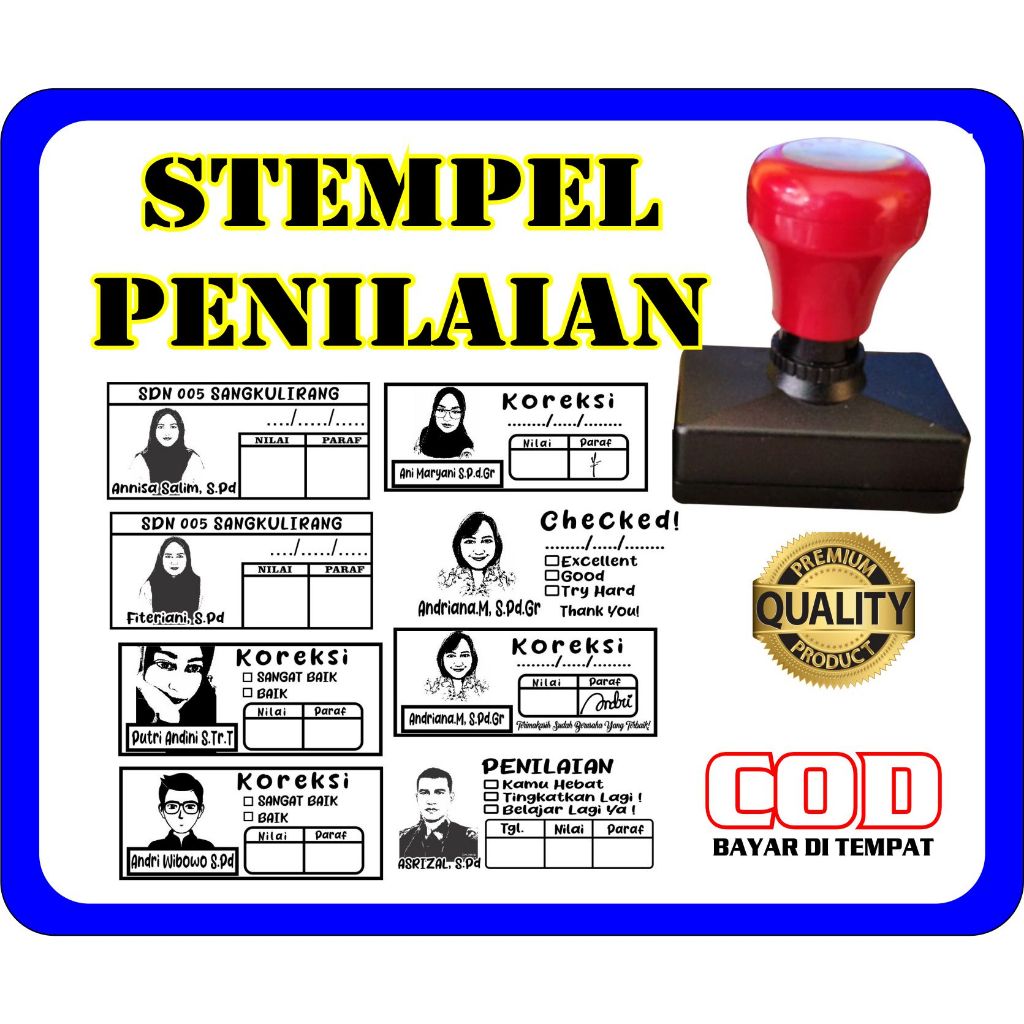 

STEMPEL PENILAIAN GURU STEMPEL NILAI STEMPEL PENILAIAN
