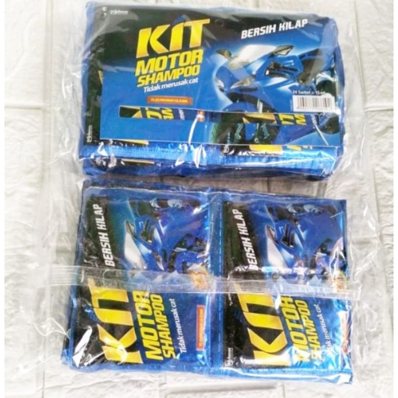 Sampo Kit sabun cuci motor mobil dll