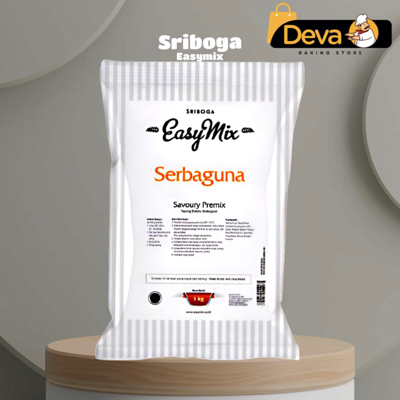 

Sriboga Easymix Serbaguna - Tepung Premix 1kg