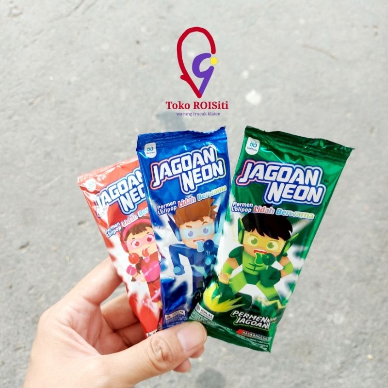 

(TRS) Jagoan neon permen lolipop lidah berwarna (random)