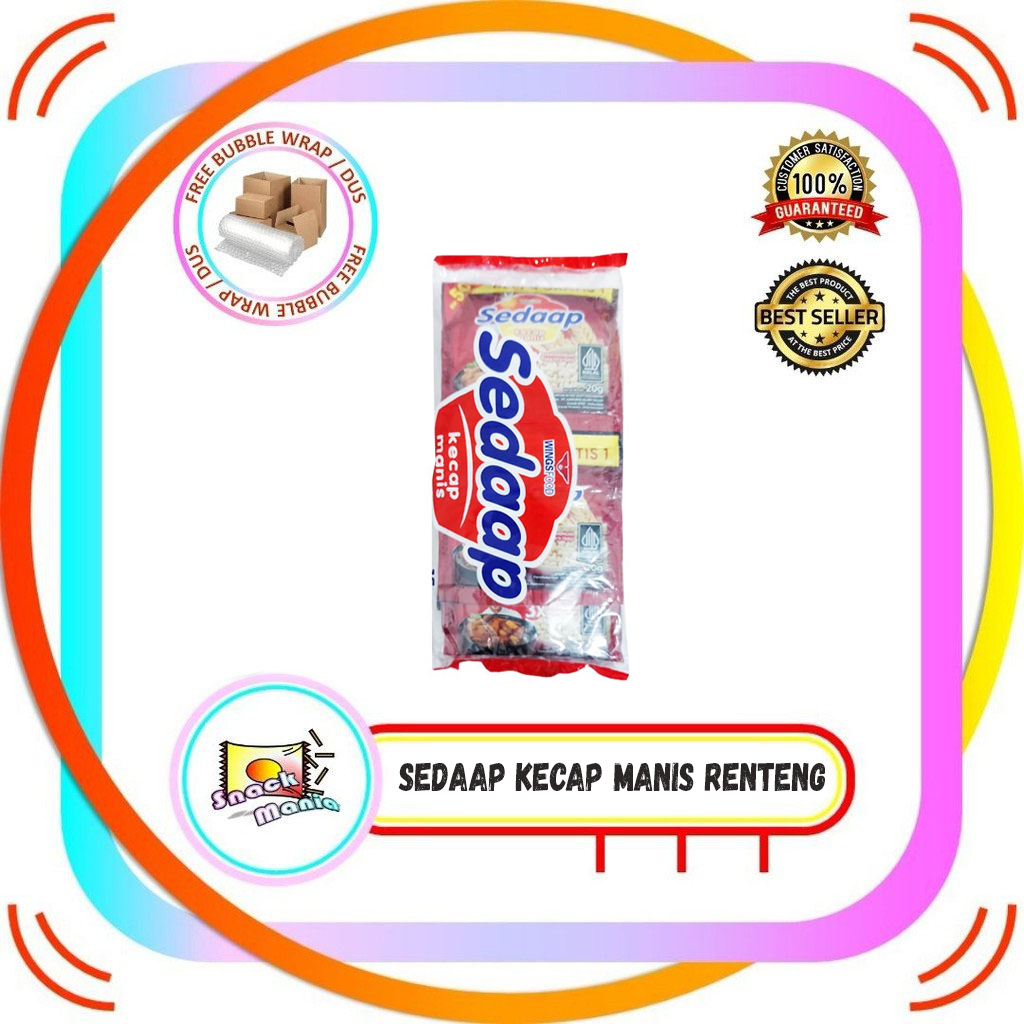 

Sedaap Kecap Manis SEDAP 20 gr x 12 sachet RENTENG