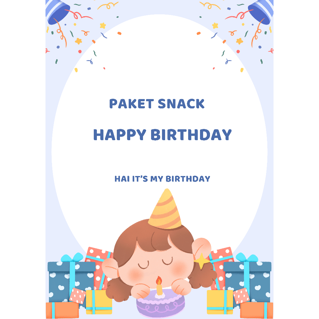 

PAKET SNACK HAPPY BIRTHDAY/PAKET SNACK ULANG TAHUN/PAKET CEMILAN ULANG TAHUN ANAK/BINGKISAN ULANG TAHUN ANAK/BINGKISAN SNACK CEMILAN BERANEKA RAGAM