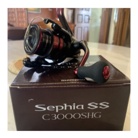 Gulungan Senar Pancing Rel Rell Shimano Sephia SS C3000SDH 2023 Squid Cumi Eging Reel Pancing