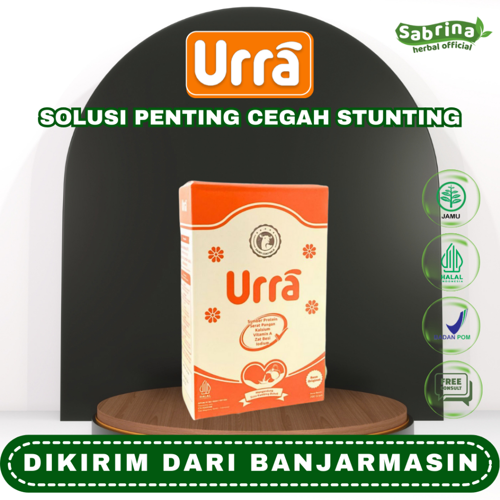 

Susu Urra Susu Kambing Saneen Penambah Berat Badan dan Tinggi Badan Anak 200 Gram Banjarmasin