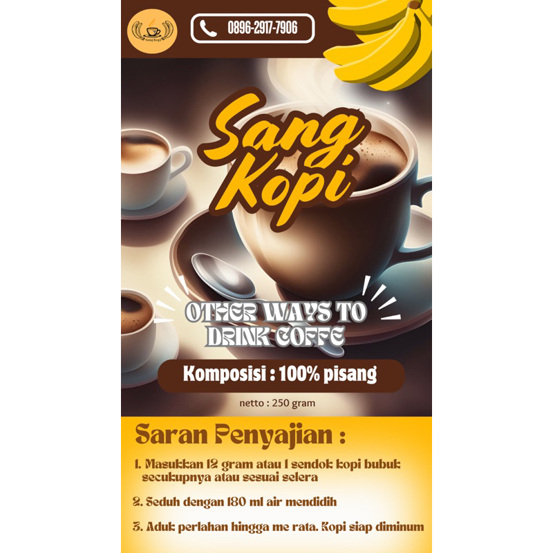 

SangKopi (Pisang Kopi)