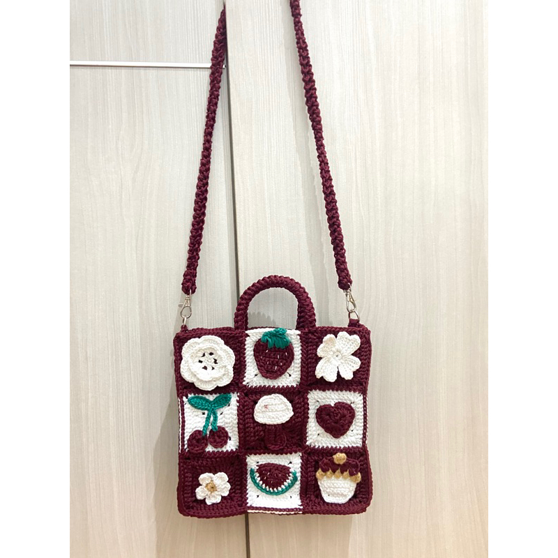 Tas Rajut Granny Square