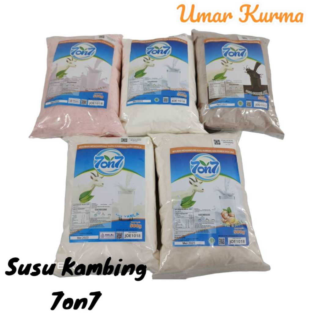 

SUSU KAMBING 7 ON 7 BERAT 500GR